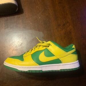 Nike Green and Yellow Sneakers